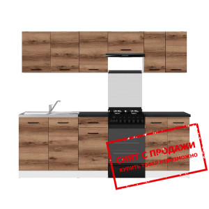 Кухня Junona Line 230 Дуб делано темный/Белый BRW...